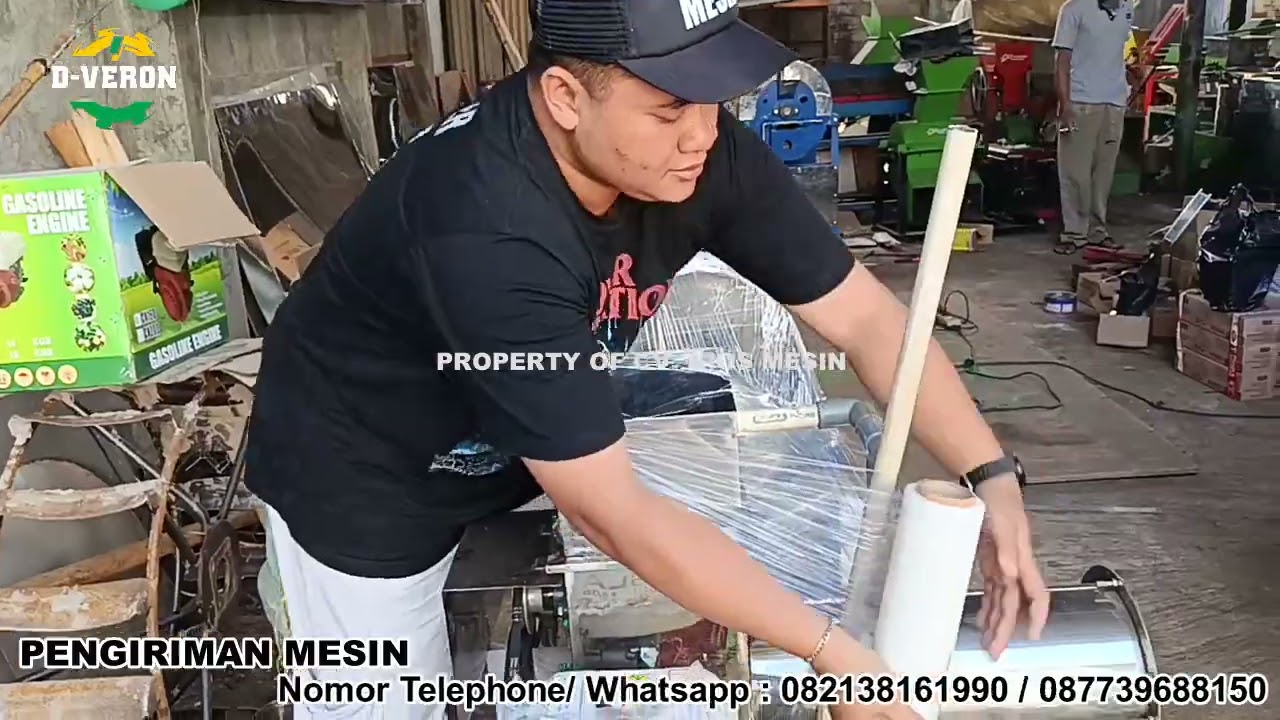 PENGIRIMAN MESIN KE GUNUNG KIDUL YOGYAKARTA MESIN PENGOLAHAN SINGKONG