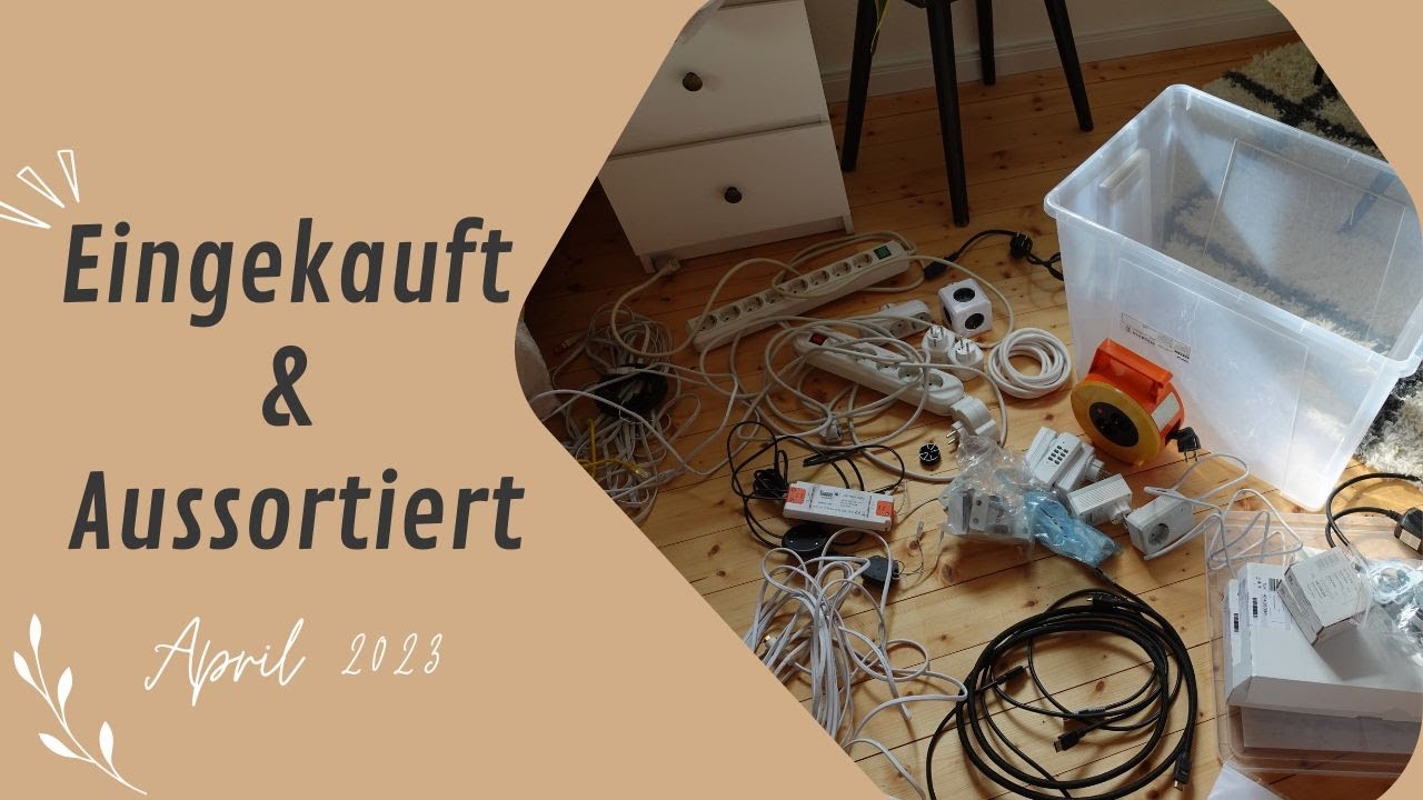 Eingekauft und Aussortiert April | 86 Teile aussortiert | Minimalismus | Dachboden ausmisten