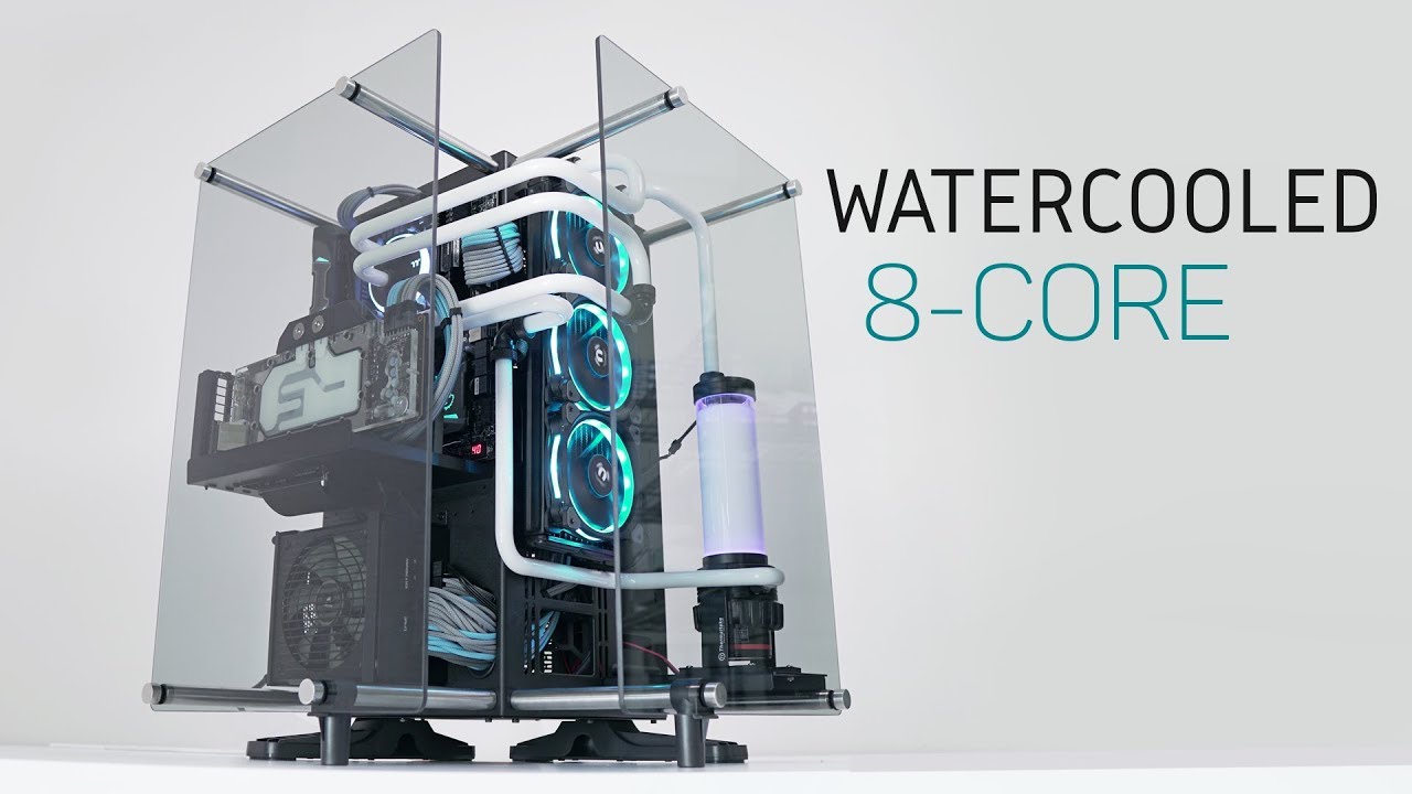 Watercooled RYZEN / 1080 Ti Gaming Build Tested!