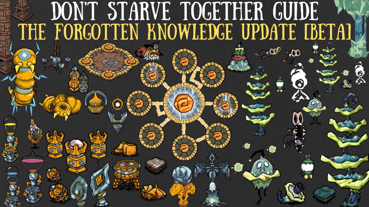 ОГРОМНОЕ обновление «Забытых знаний» — руководство по игре Don't Starve Together