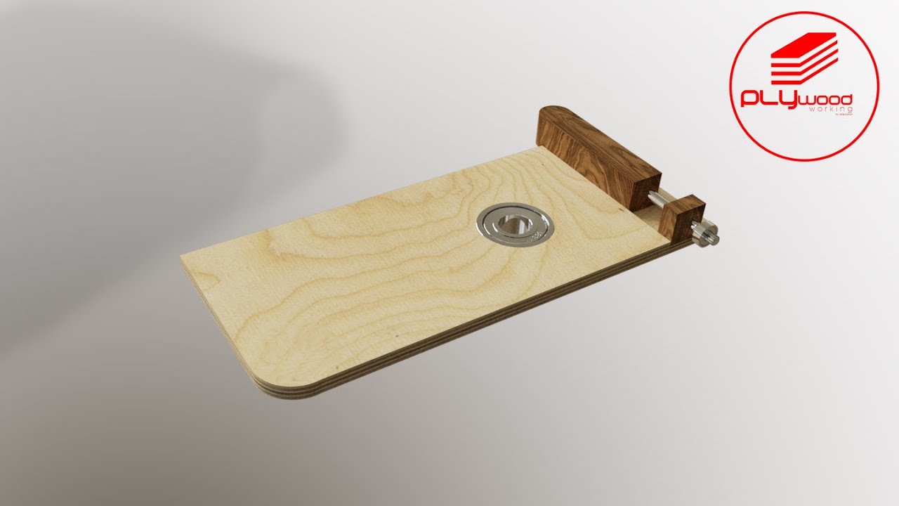 Amazing Guide Hack with Micro Adjustment for Router - DIY Woodworking