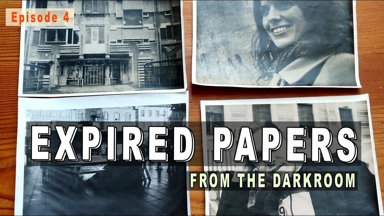 Expired Photo Papers from the Darkroom - Episode 4