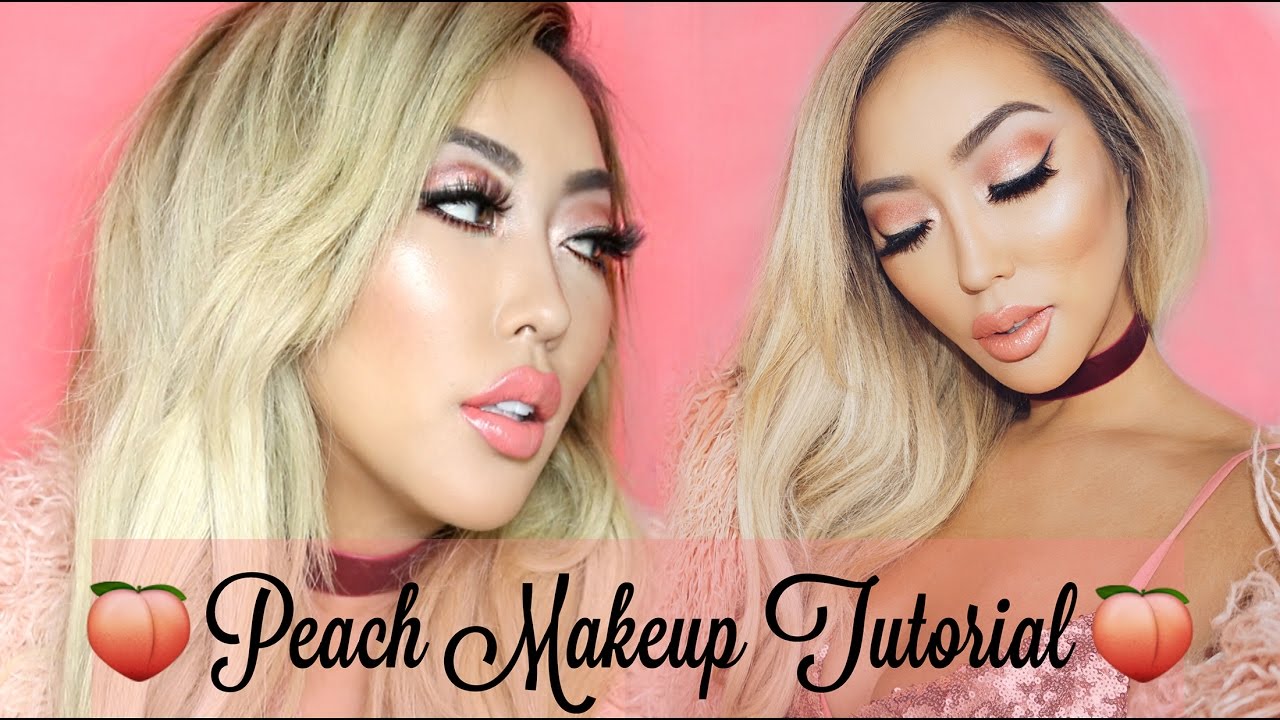 Peach Makeup Tutorial - Too Faced Sweet Peach Palette | Arika Sato