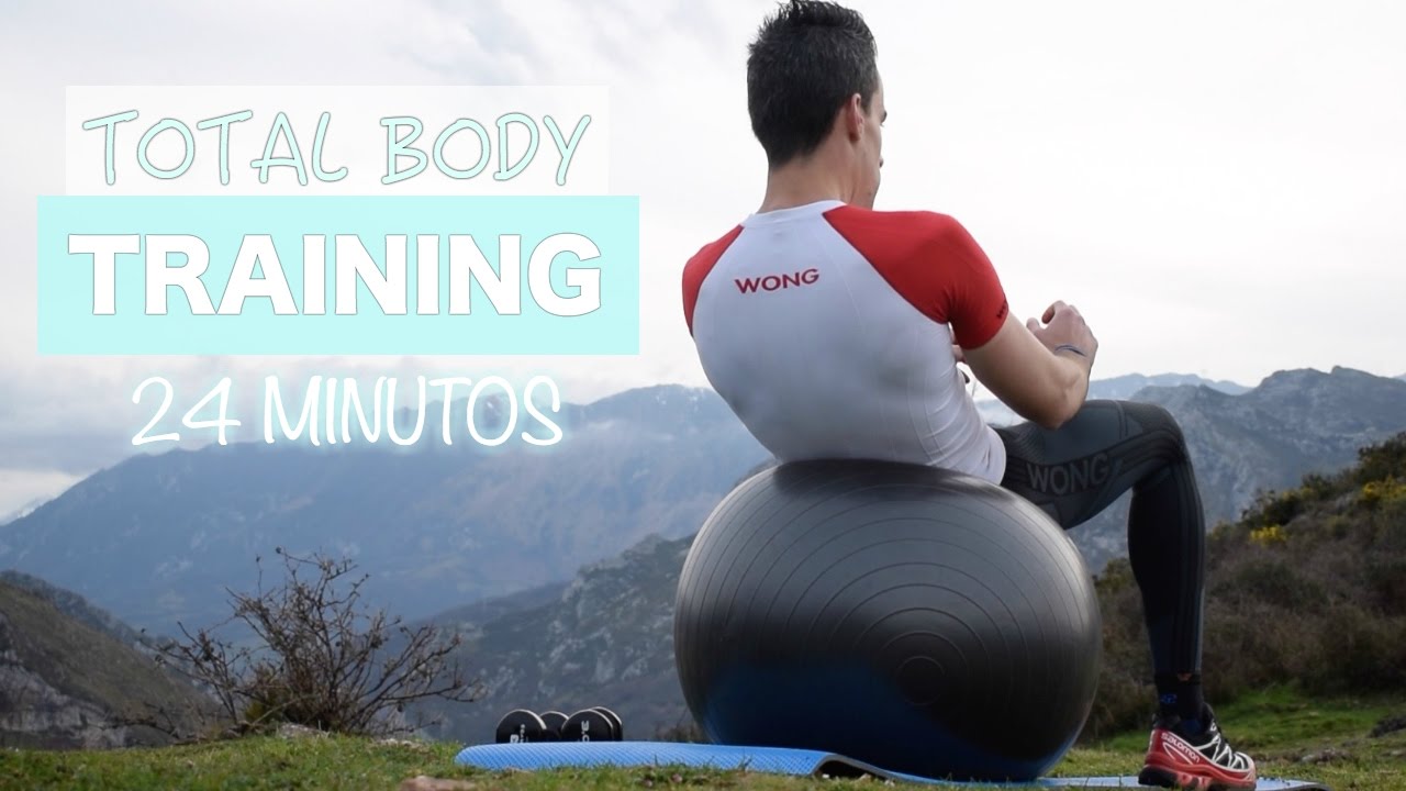 ENTRENAMIENTO TODO EL CUERPO EN 24 MINUTOS CON FITBALL #EntrenaConJavi