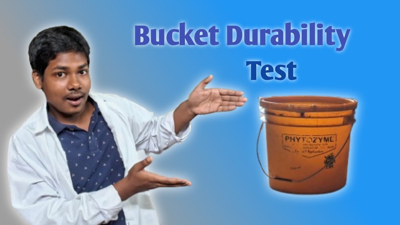 Bucket ka Durability Test #Mr.Durability #Bucket Durability 