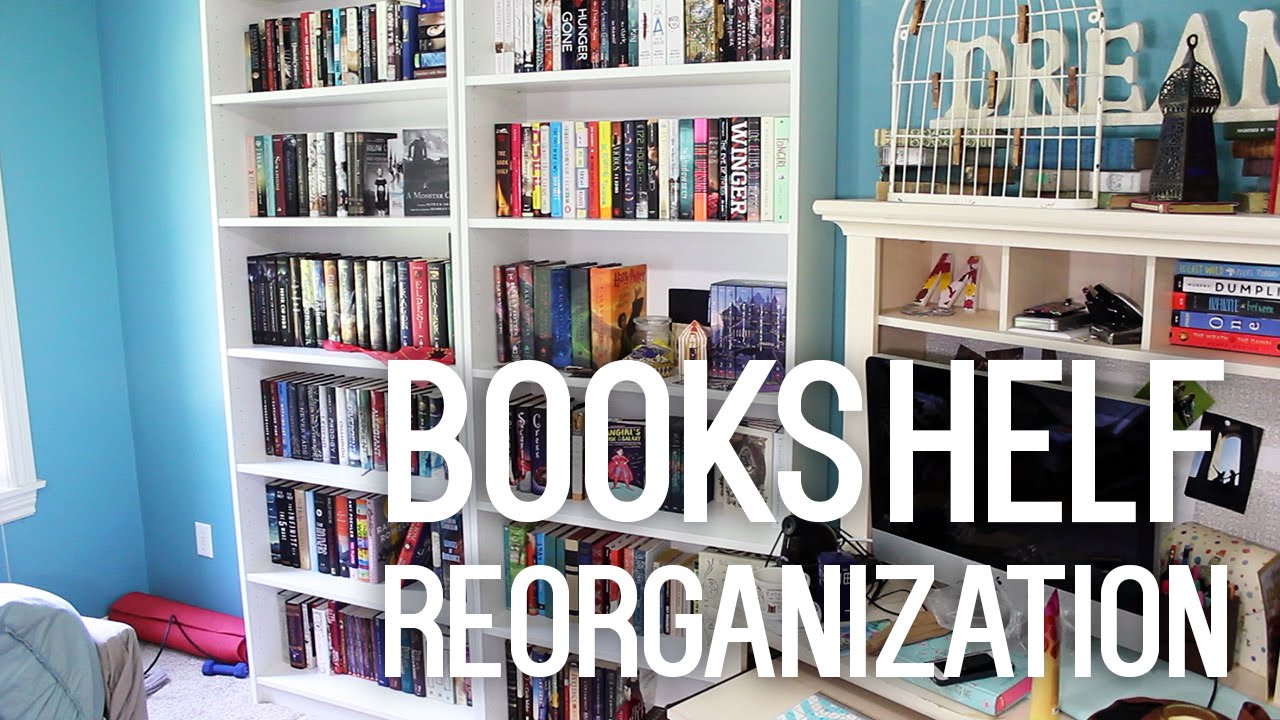BOOKSHELF REORGANIZATION! | 2015