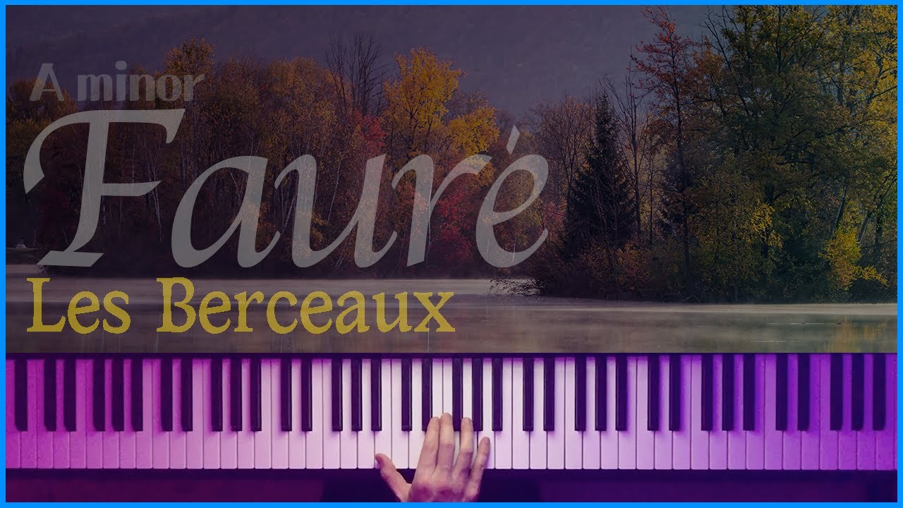 (Amin) Les Berceaux - G.Fauré (accompaniment) | 반주는 피아노튼