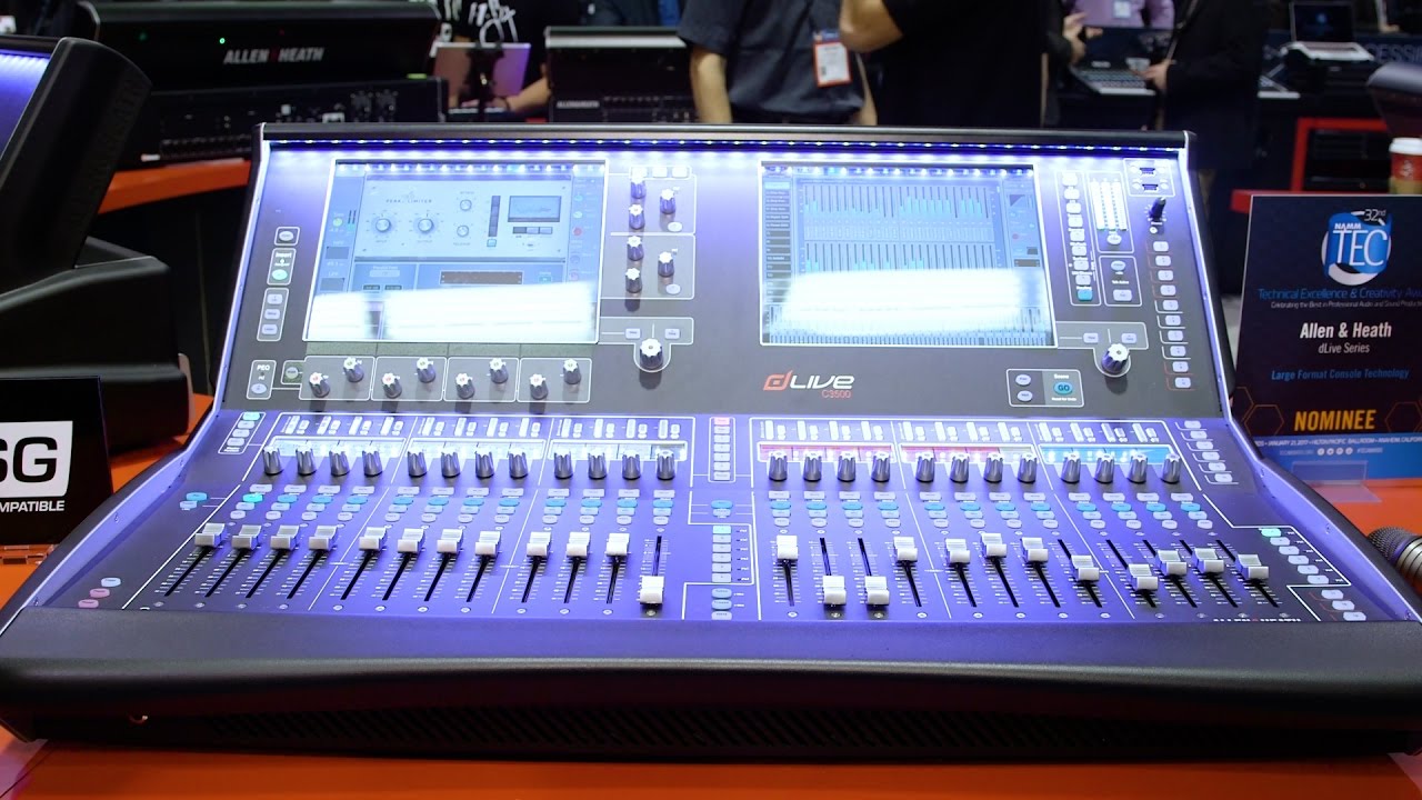 Allen & Heath dLive C3500 - NAMM 2017