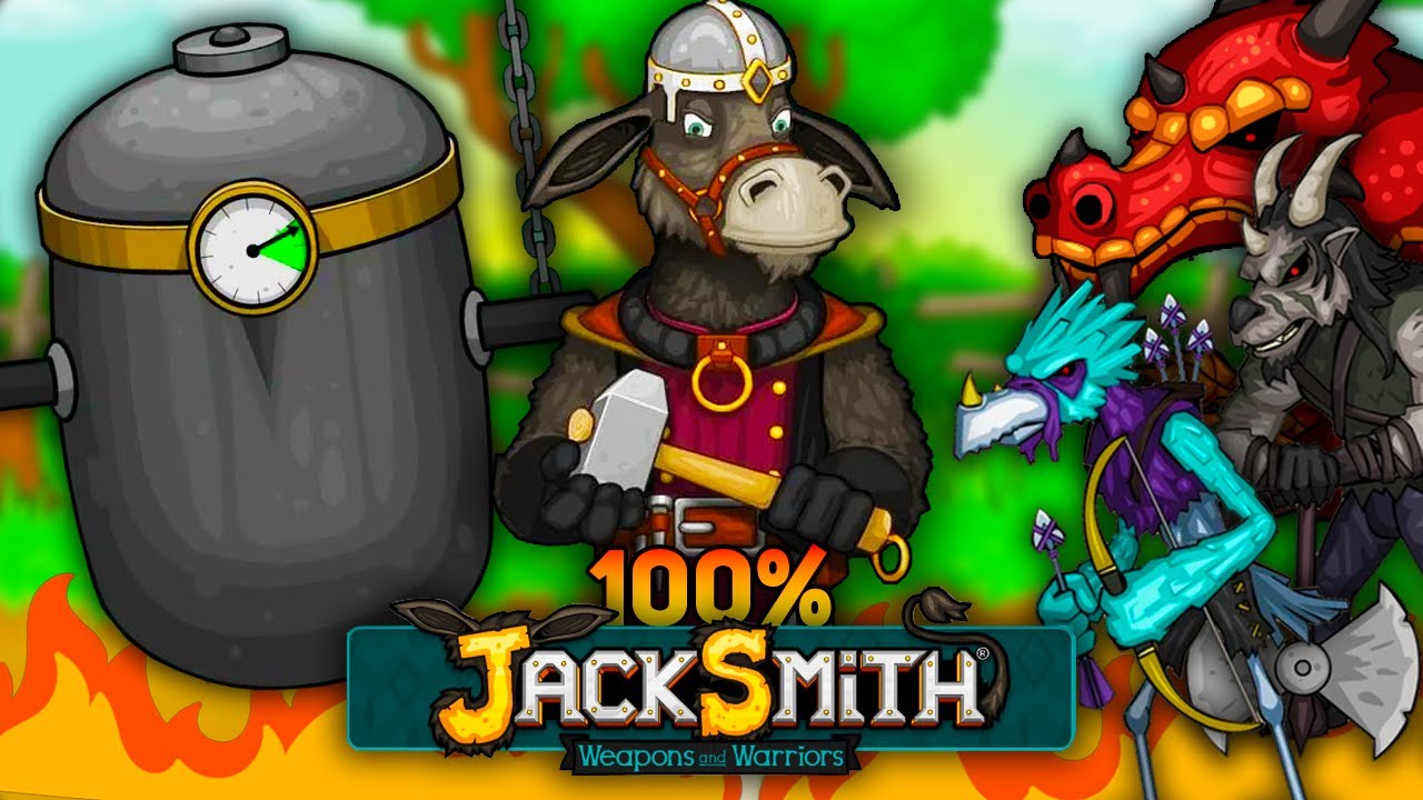 I Played 100% of Jacksmith: Weapons and Warriors!