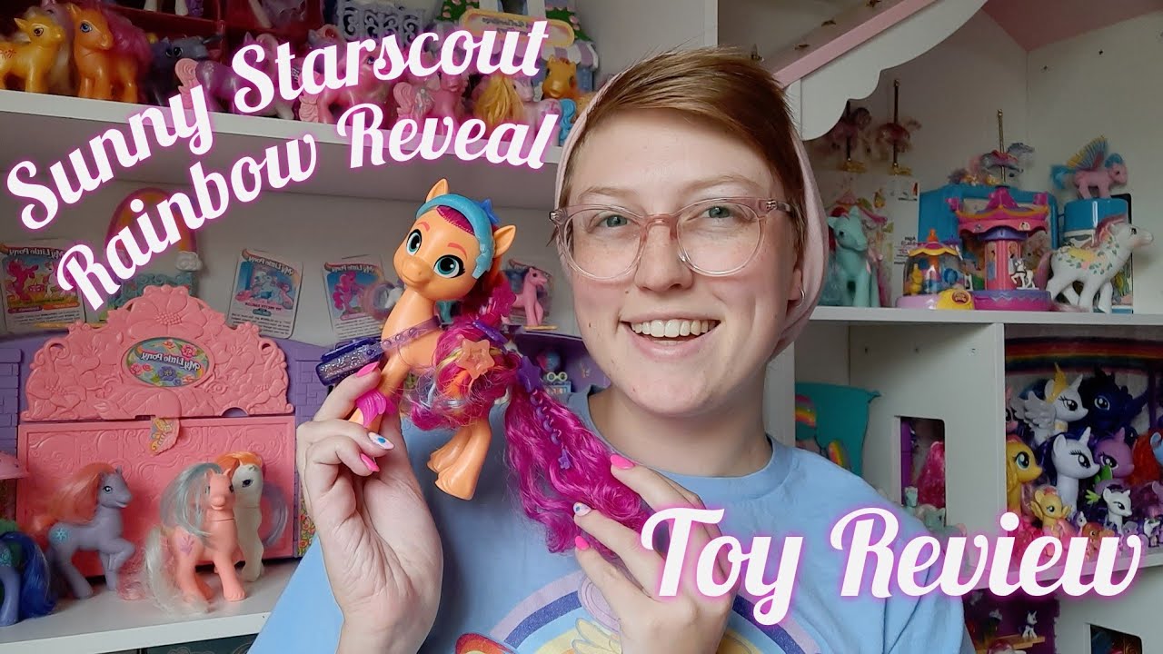 Sunny Starscout Rainbow Reveal Toy Review (My Little Pony: A New Generation Movie)