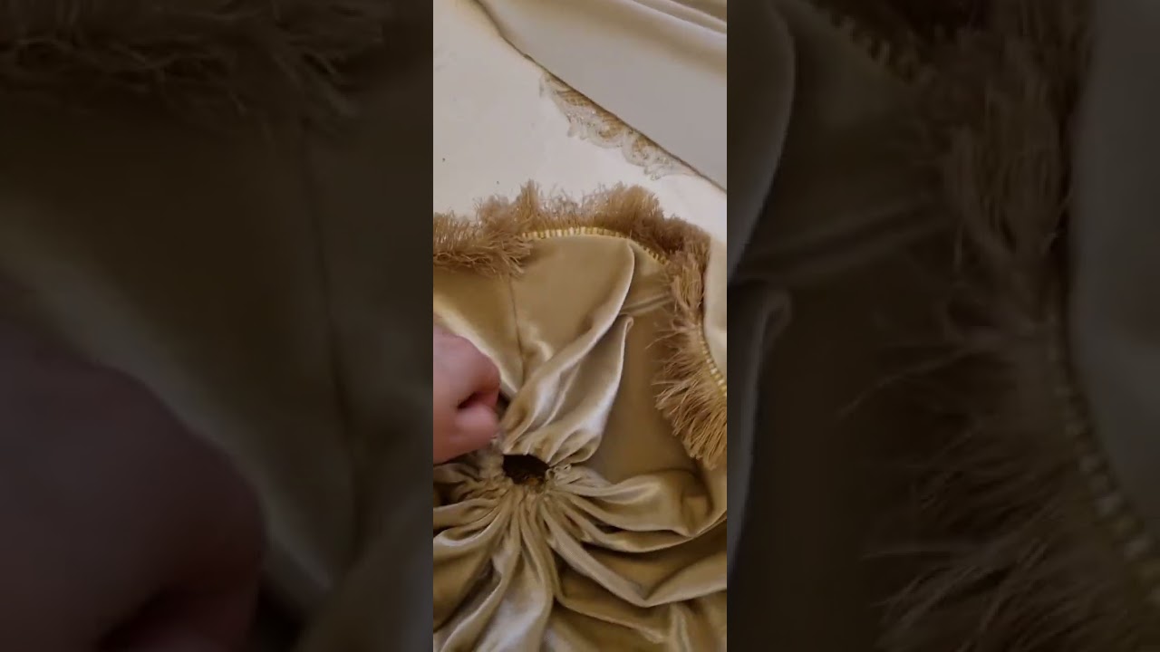 barock Luxus kissen nähen/yumoloq yostiq tikishni organamiz🙂