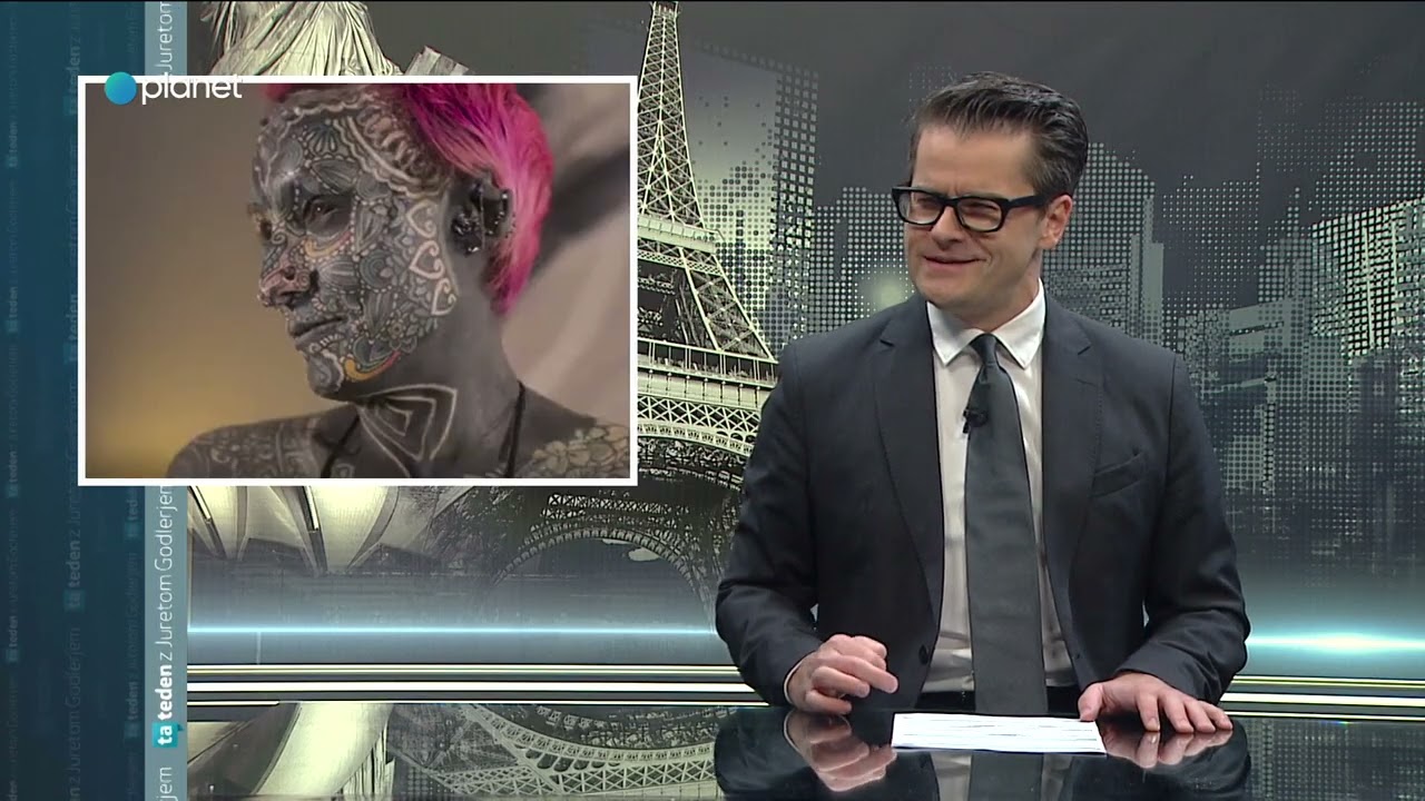 Ta Teden: Ženska, ki ima potetoviranega 99,98% telesa