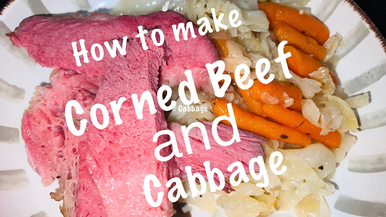 How to make Crockpot Corned Beef and Cabbage. 