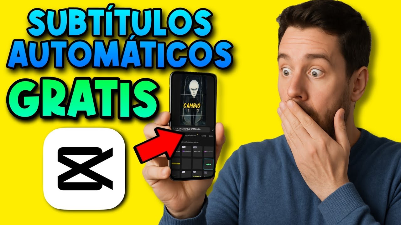 Cómo USAR SUBTÍTULOS AUTOMÁTICOS en CAPCUT GRATIS y LÉGAL😱