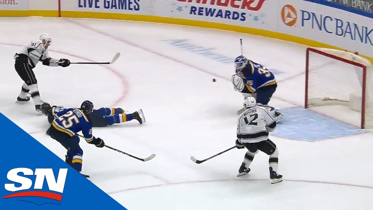 Carl Grundstrom Undresses Vince Dunn Before Ripping Puck Past Ville Husso