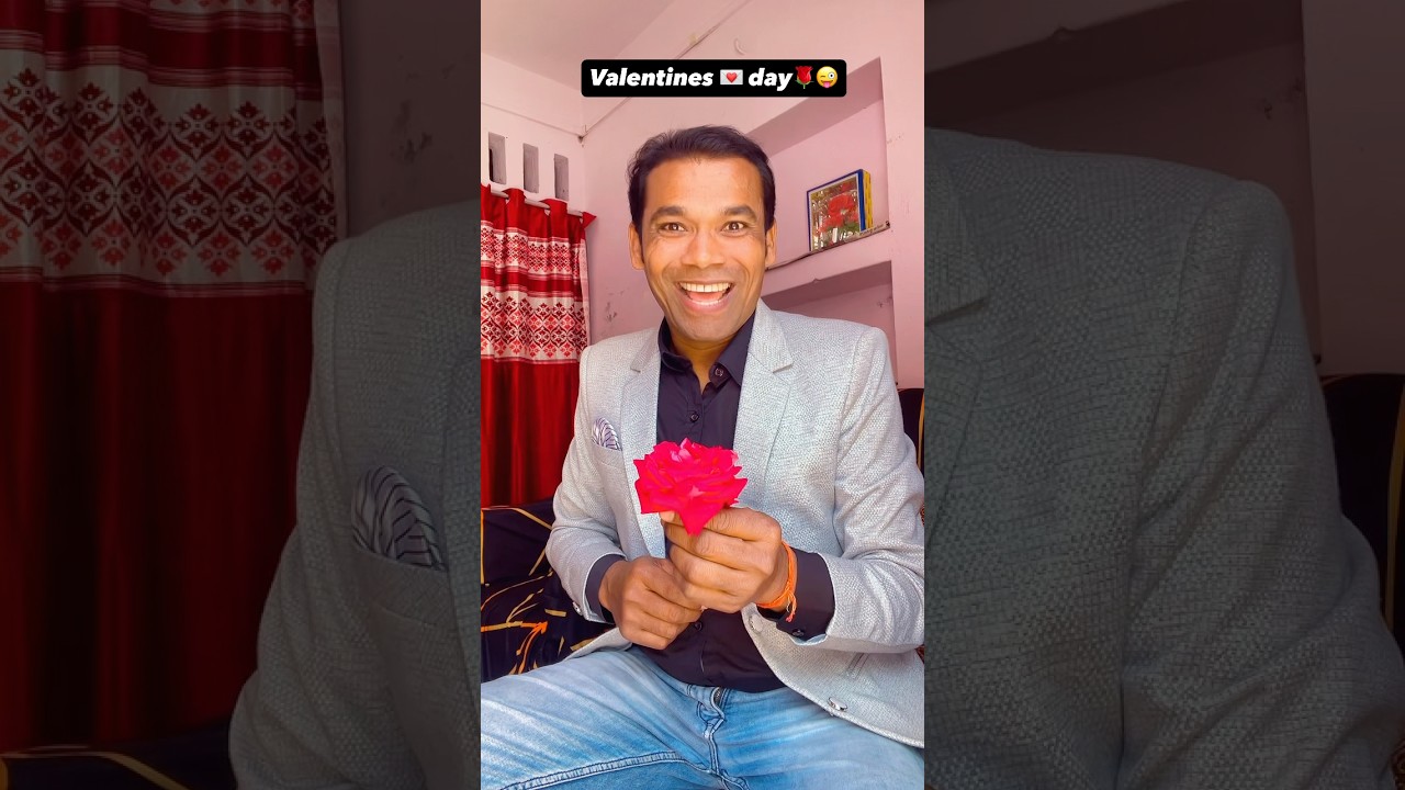Valentines day special 💌😂😂 #funny #valentinesday #sanjaymauryacomedian