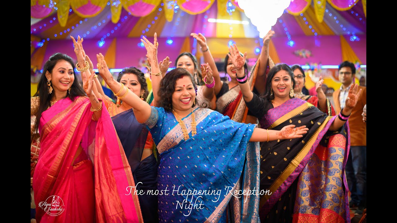 The most happening Bengali Reception night ever #agnisaakshi