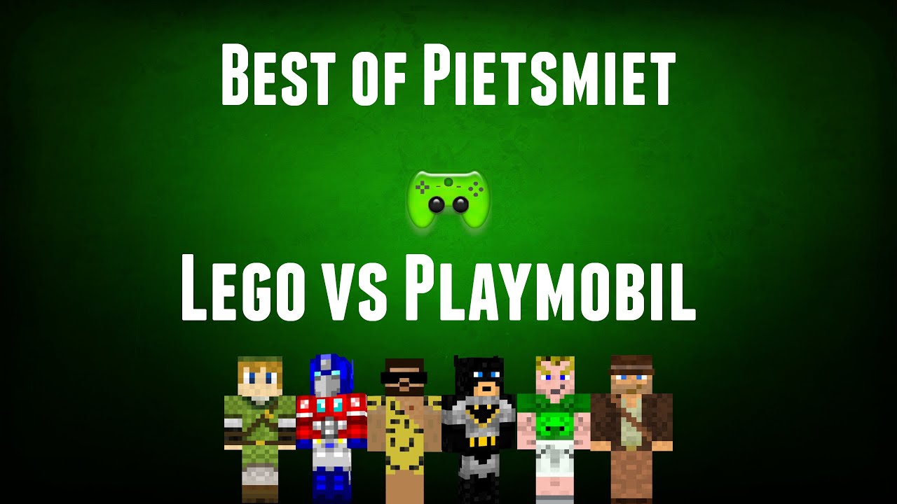 Best of Pietsmiet : Lego vs Playmobil