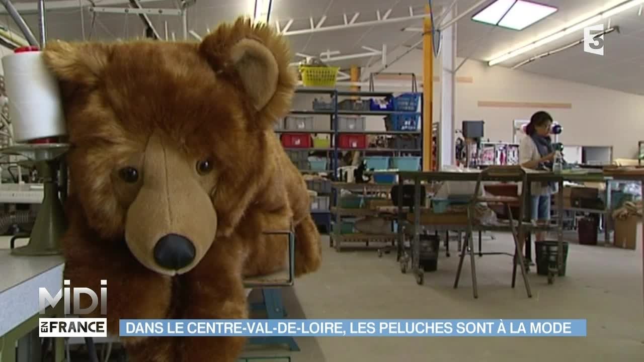 MADE IN FRANCE : Dans le Centre - Val de Loire, les peluches sont à la mode