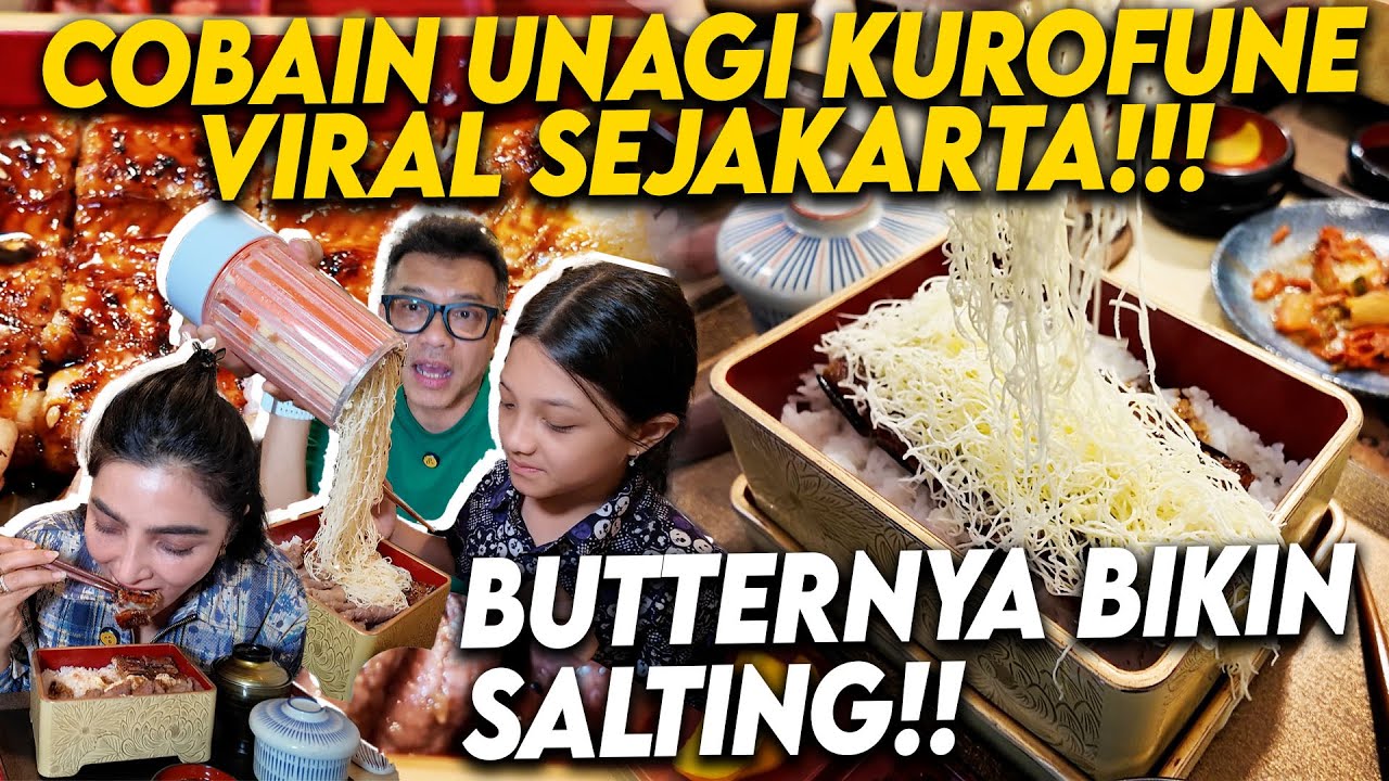 TERBUKTI SEPERTI DI JEPANG!! ANANG ASHANTY ARSY KETAGIHAN UNAGI BUTTERNYA!!!