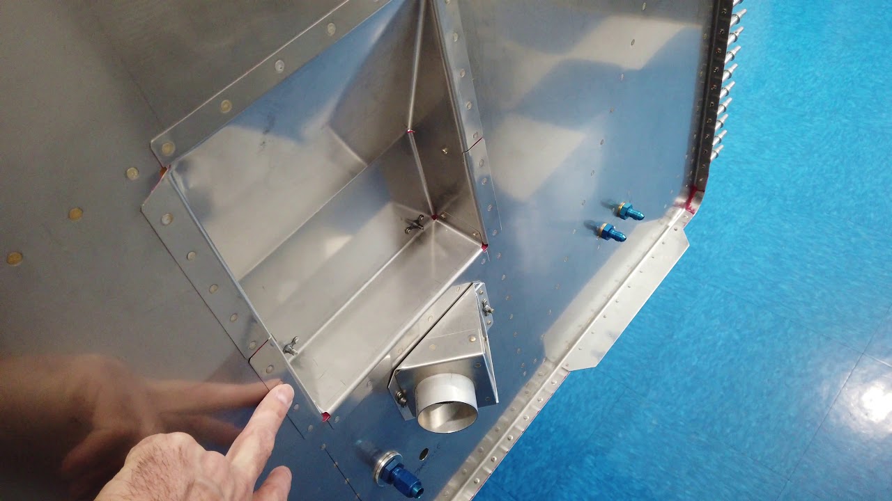Vans RV 7 HINT Video Forward Cabin Area and Manual Trim