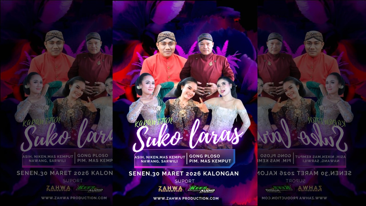✅✅ LIVE KARAWITAN SUKO LARAS  WEDDING NIA & AFIF // KALONGAN PURWODADI 30 MARET 2026 // KEES AUDIO