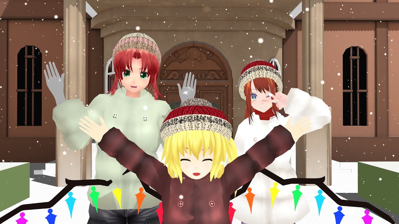 [Touhou MMD] Christmas mission