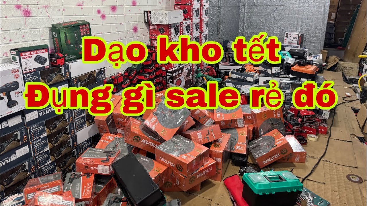 Dạo kho đụng gì xả đó mà nghĩ tết 