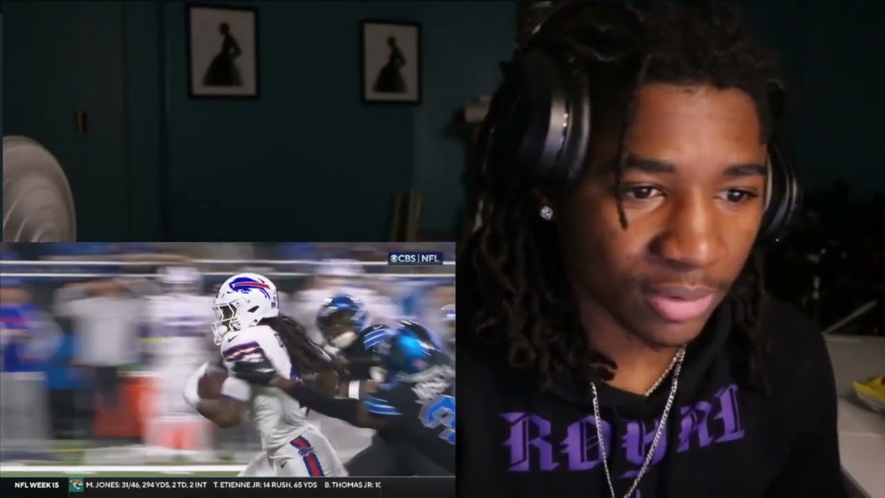 GAME OF THE YEAR!!! Buffalo Bills Vs. Detroit Lions (REACTION)
