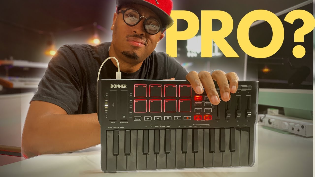 Why Would They Call This Pro!?... | Donner DMK 25 Pro Midi Controller Review! |