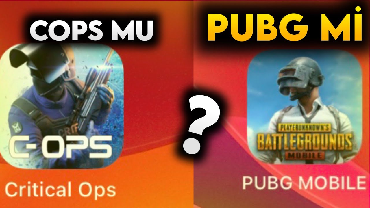 PUBG Mİ COPS MU ? / İPAD MİNİ 5 CRİTİCAL OPS &Ouml;L&Uuml;M MA&Ccedil;I PUBG MOBİLE