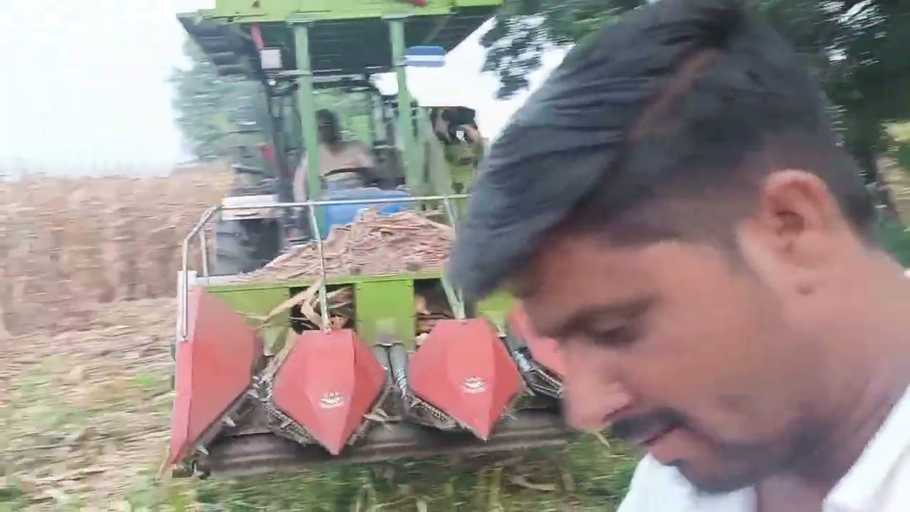मक्का कटाई मशीन न्यू हॉलंड ट्रॅक्टर🚜🚜🚩