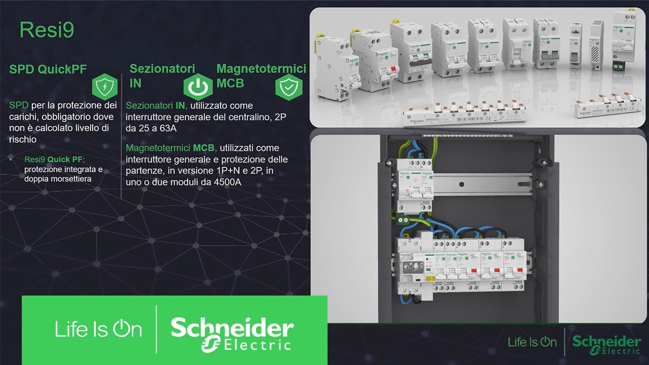 Ecco le novità della gamma di apparecchi modulari Resi9 | Schneider Electric Italia