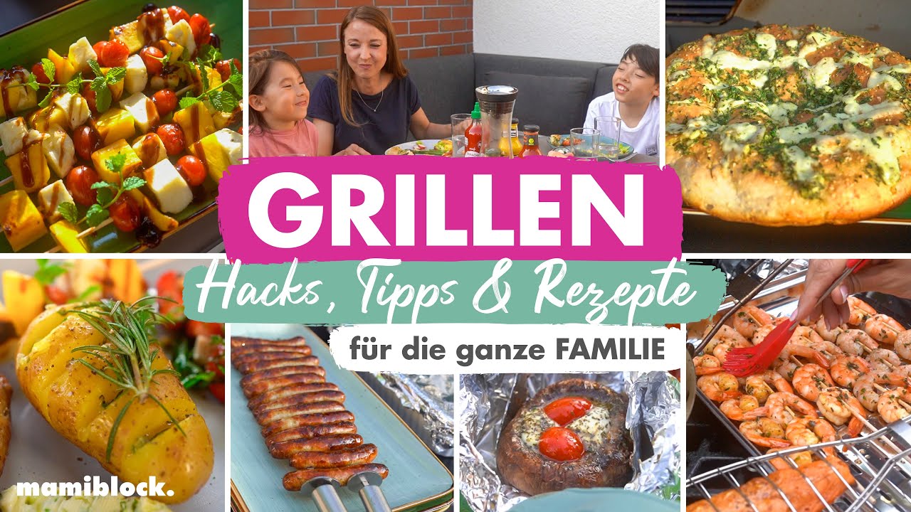 Grillen & BBQ 🔥| Hacks , Tipps & Rezepte für die Familie 😋 | mamiblock