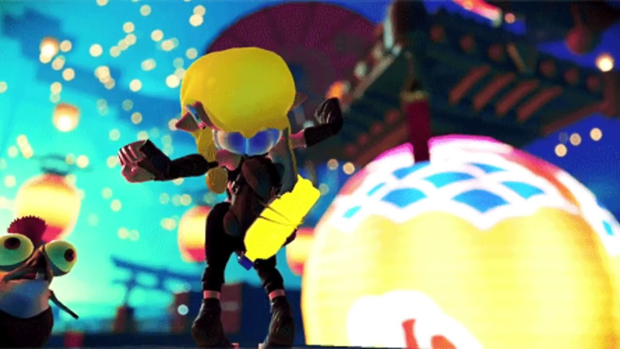 Splatoon 3- Hero Mode Crater Levels [Slowed]