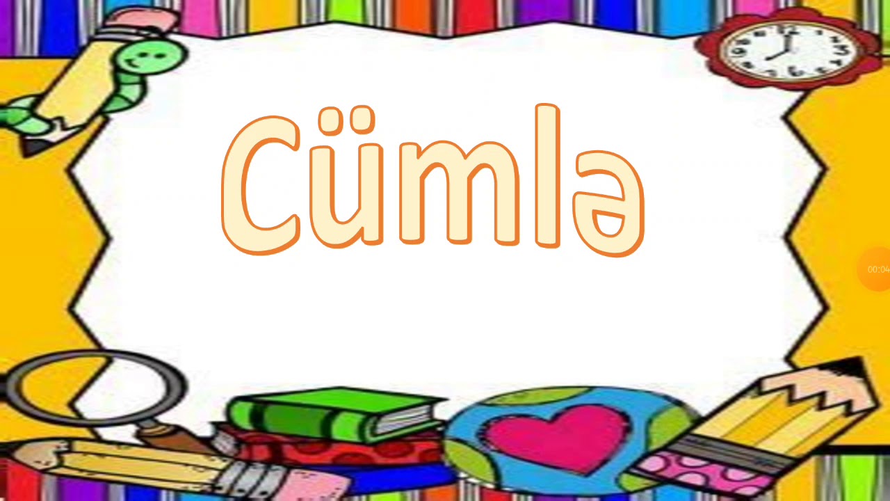 Cümlə. Cümlənin növləri