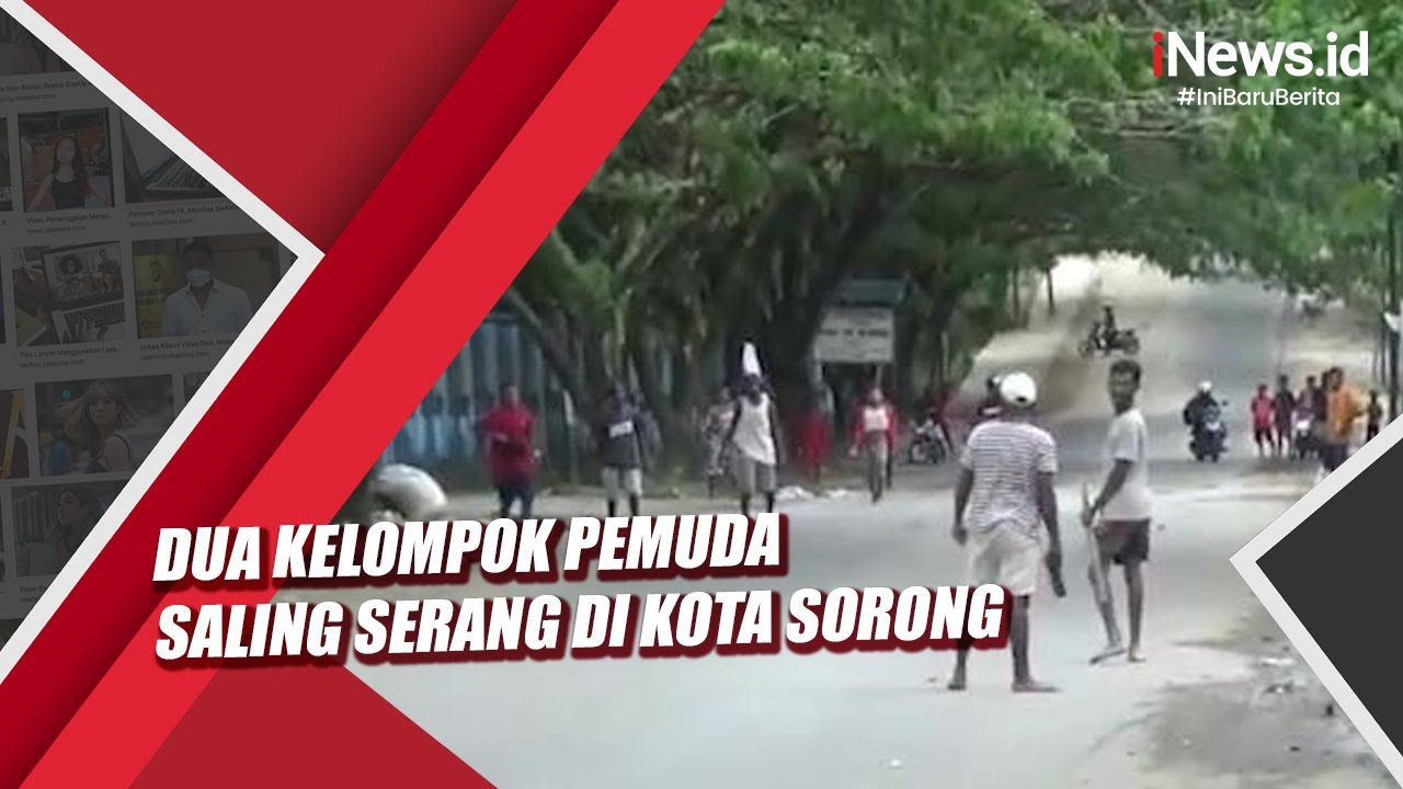 2 Kelompok Pemuda Saling Serang di Kota Sorong