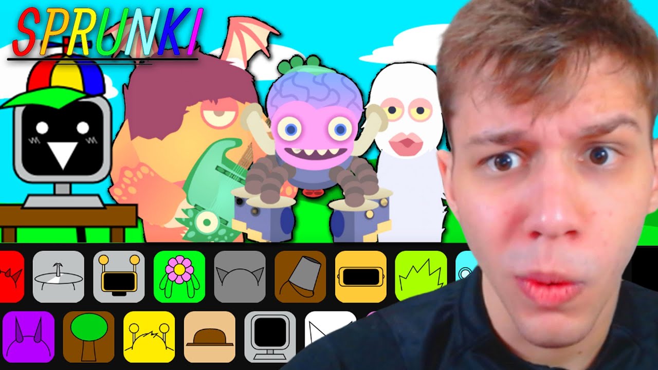 I CREATED MY SINGING MONSTERS IN SPRUNKI