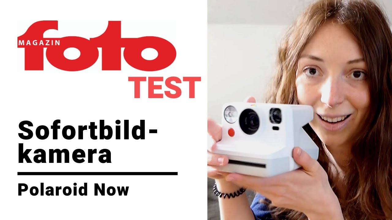 Polaroid Sofortbildkamera | Test & Review der Polaroid Now