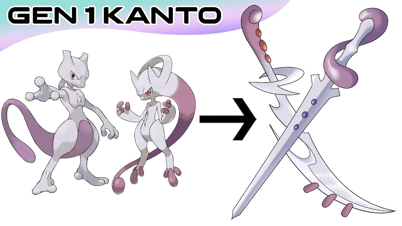 All Gen 1 Kanto Legendary Pokémon as Weapons | Max S Animation