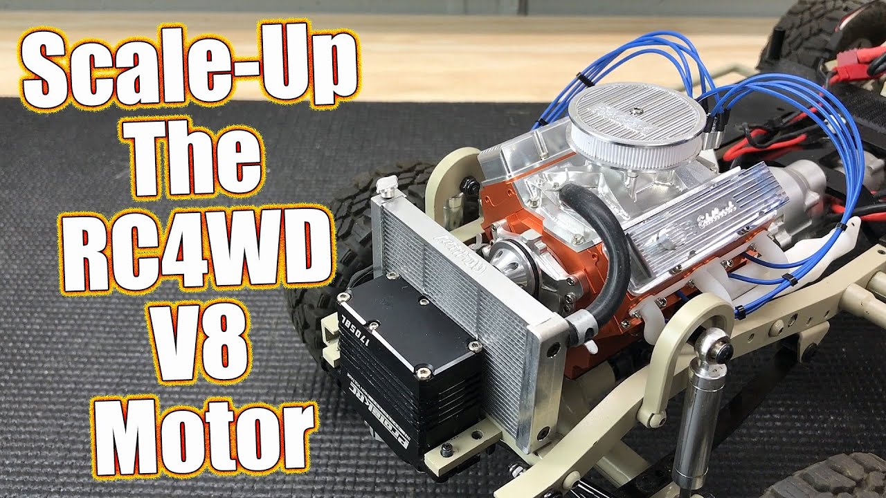 Scalin' It Up! RC4WD Edelbrock V8 Motor Dress Up Kit | RC Driver