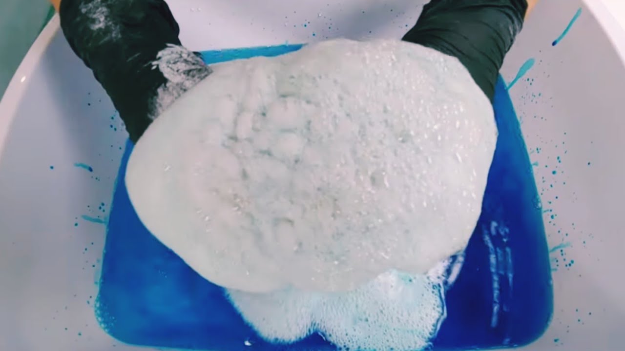 ASMR 40 Minutes Of Sponge Rinsing To Help You Fall Asleep