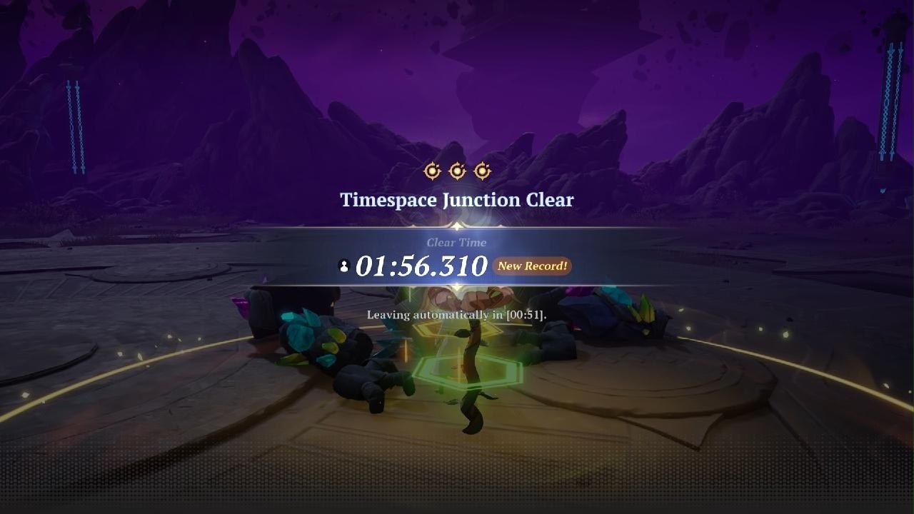 Timespace Junction Sector 7 Clear 3 Stars! 7DS Origin