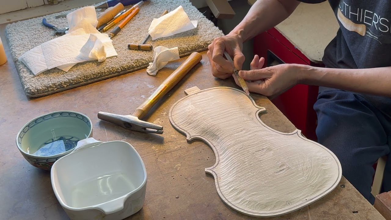 Gluing Purfling