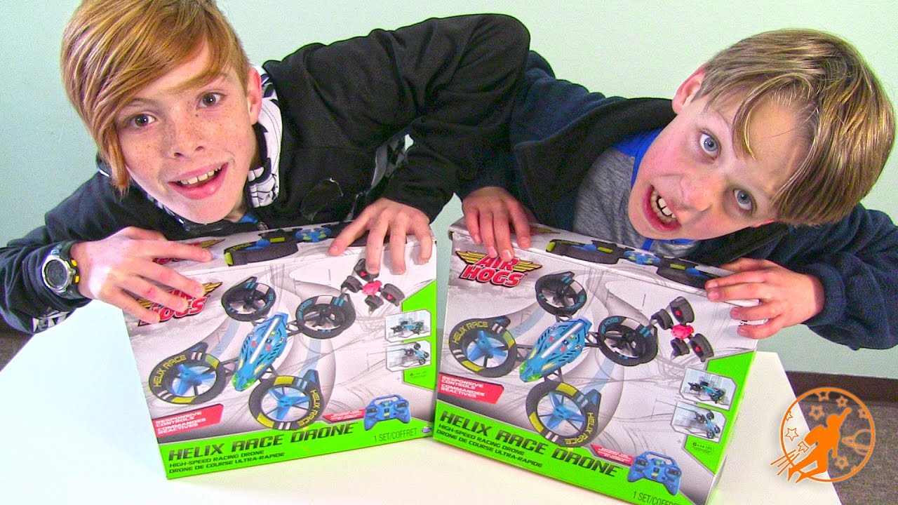 Kids RC Flying Drone - Air Hogs Helix Race Drone