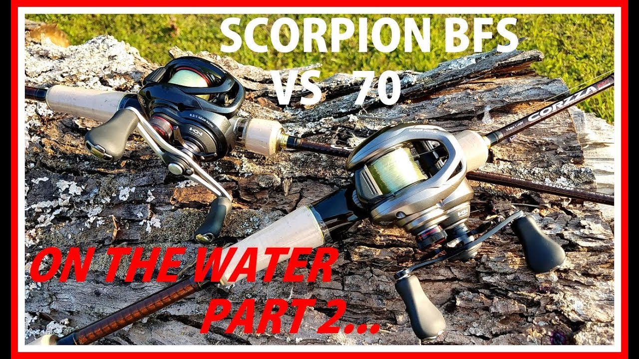 SCORPION BFS VS SCORPION 70: CASTING ULTRALIGHT LURES ON THE WATER PART 2