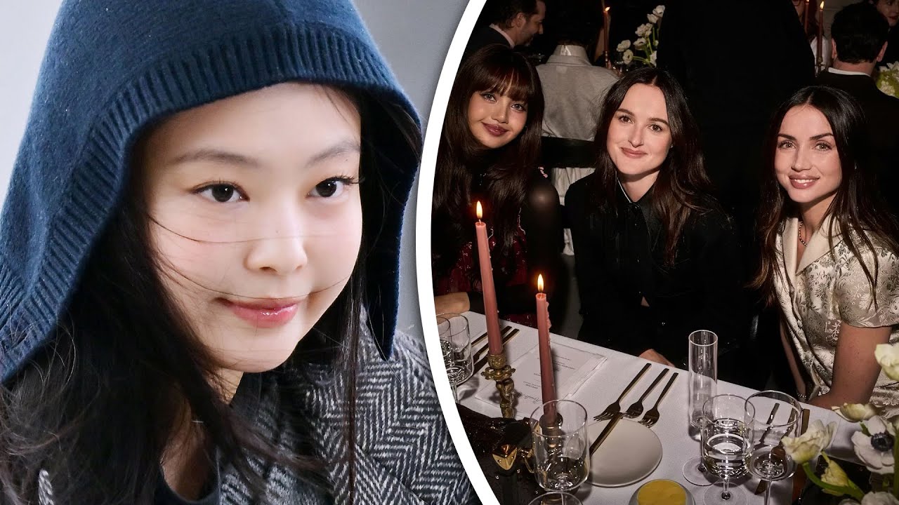 Jennie Talks abt NEW SOLO SONG, Lisa & Emma Stone, Ana de Armas at Pre Golden Globes Bash, BLACKPINK