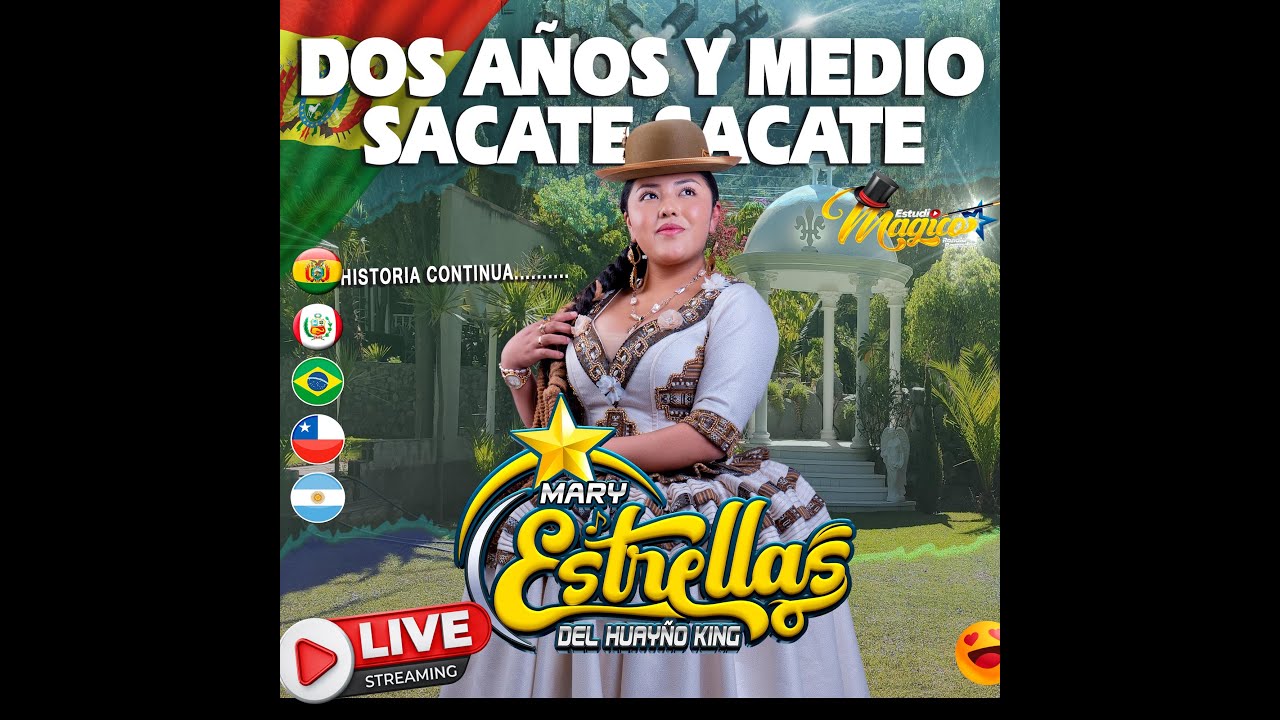 Dos Años y Medio / Sácate Sácate -  Estrellas del Huayño King de Ronald Barradas 2023