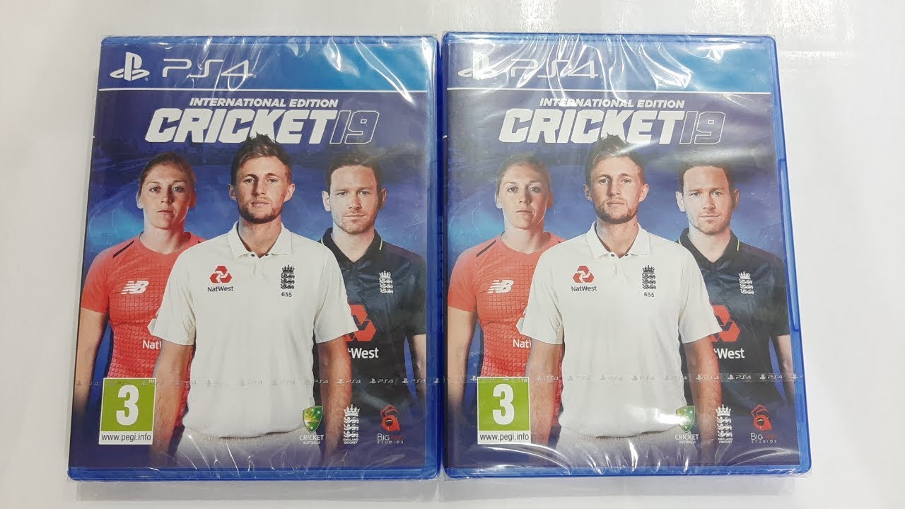 CRICKET 19 International Edition PS4 Unboxing and Gameplay