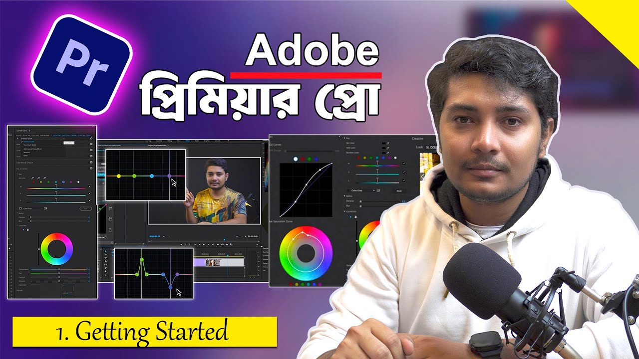 Adobe Premiere Pro Masterclass Video Editing Bangla Tutorial (Part 1)||Jhuman Khan